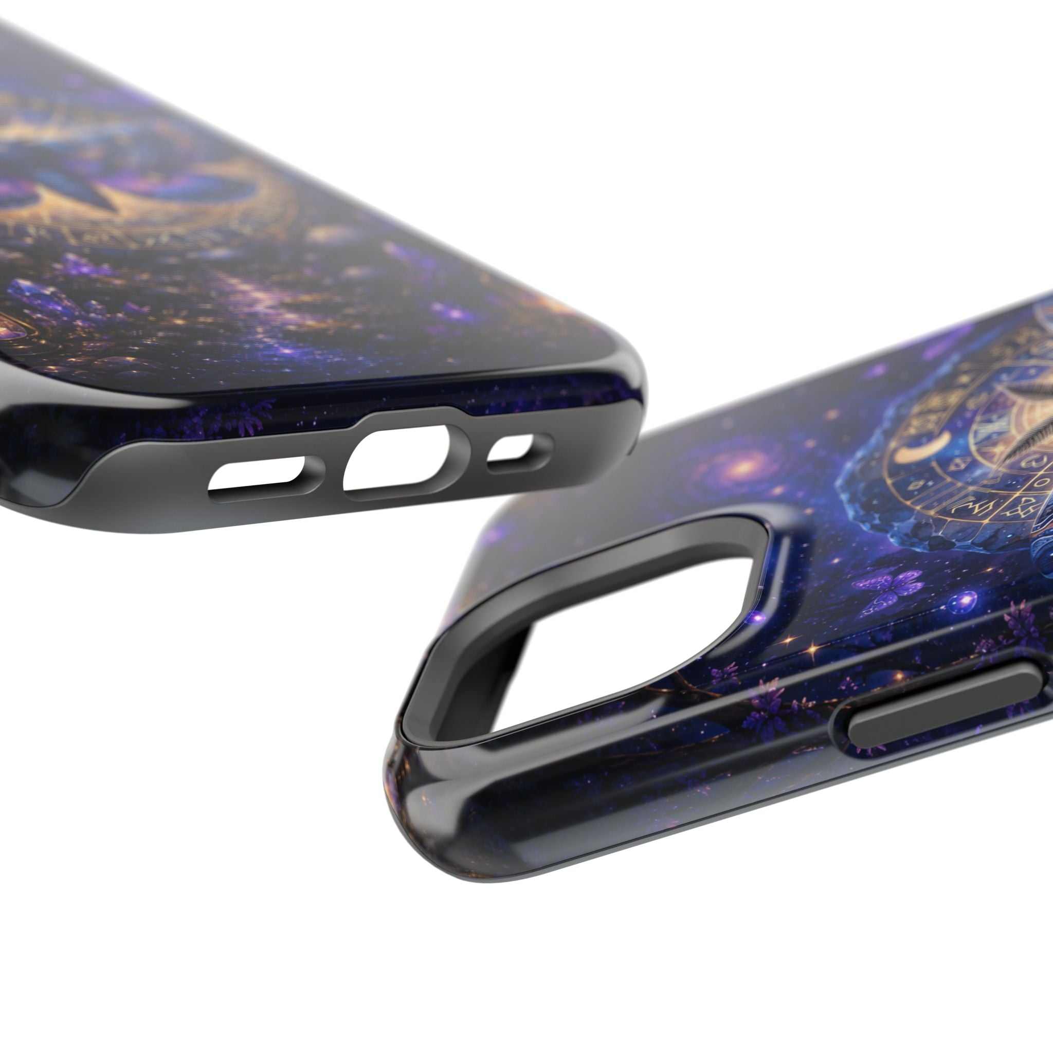 Astrological Moth Phone Case – Celestial MagSafe-Compatible Cover