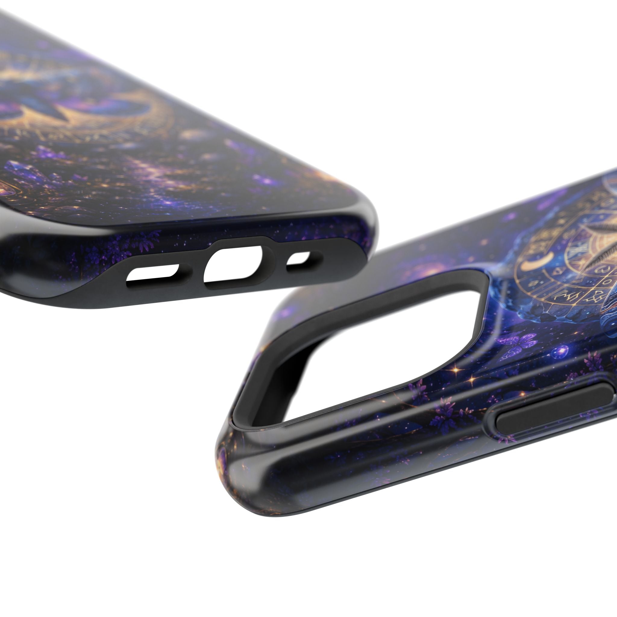 Astrological Moth Phone Case – Celestial MagSafe-Compatible Cover