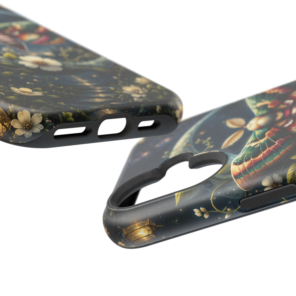 Mystic Moth Floral Nightscape Phone Case – MagSafe Cover