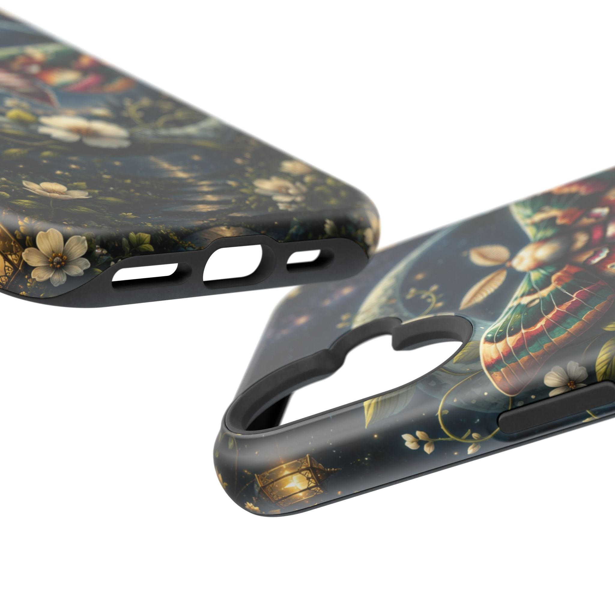 Mystic Moth Floral Nightscape Phone Case – MagSafe Cover