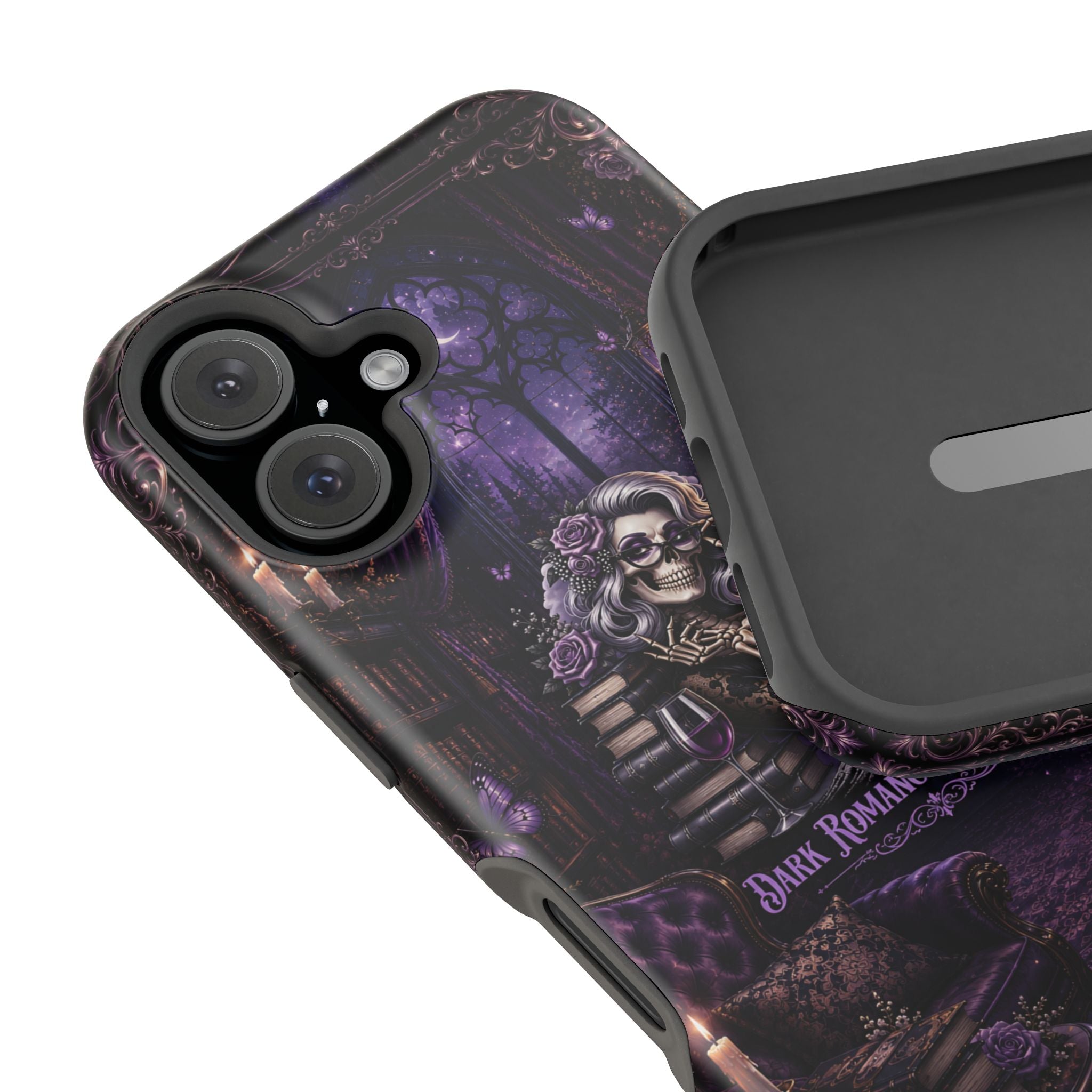 Dark Romance Book Club Phone Case – Gothic MagSafe-Compatible Case