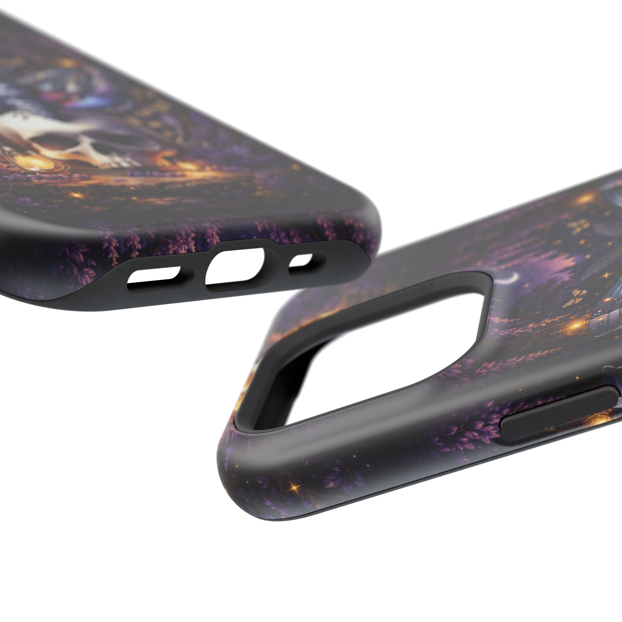 Moth & Skull Phone Case – Dark Mystical MagSafe-Compatible Cover