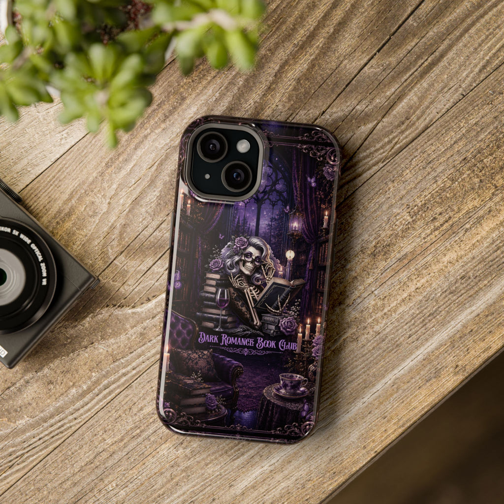 Dark Romance Book Club Phone Case – Gothic MagSafe-Compatible Case