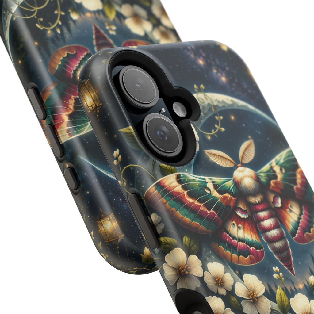 Mystic Moth Floral Nightscape Phone Case – MagSafe Cover