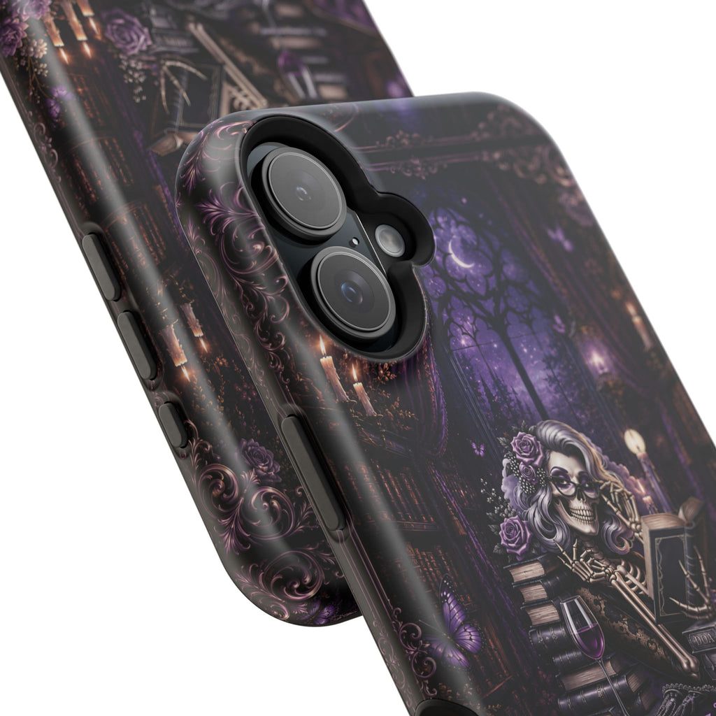 Dark Romance Book Club Phone Case – Gothic MagSafe-Compatible Case