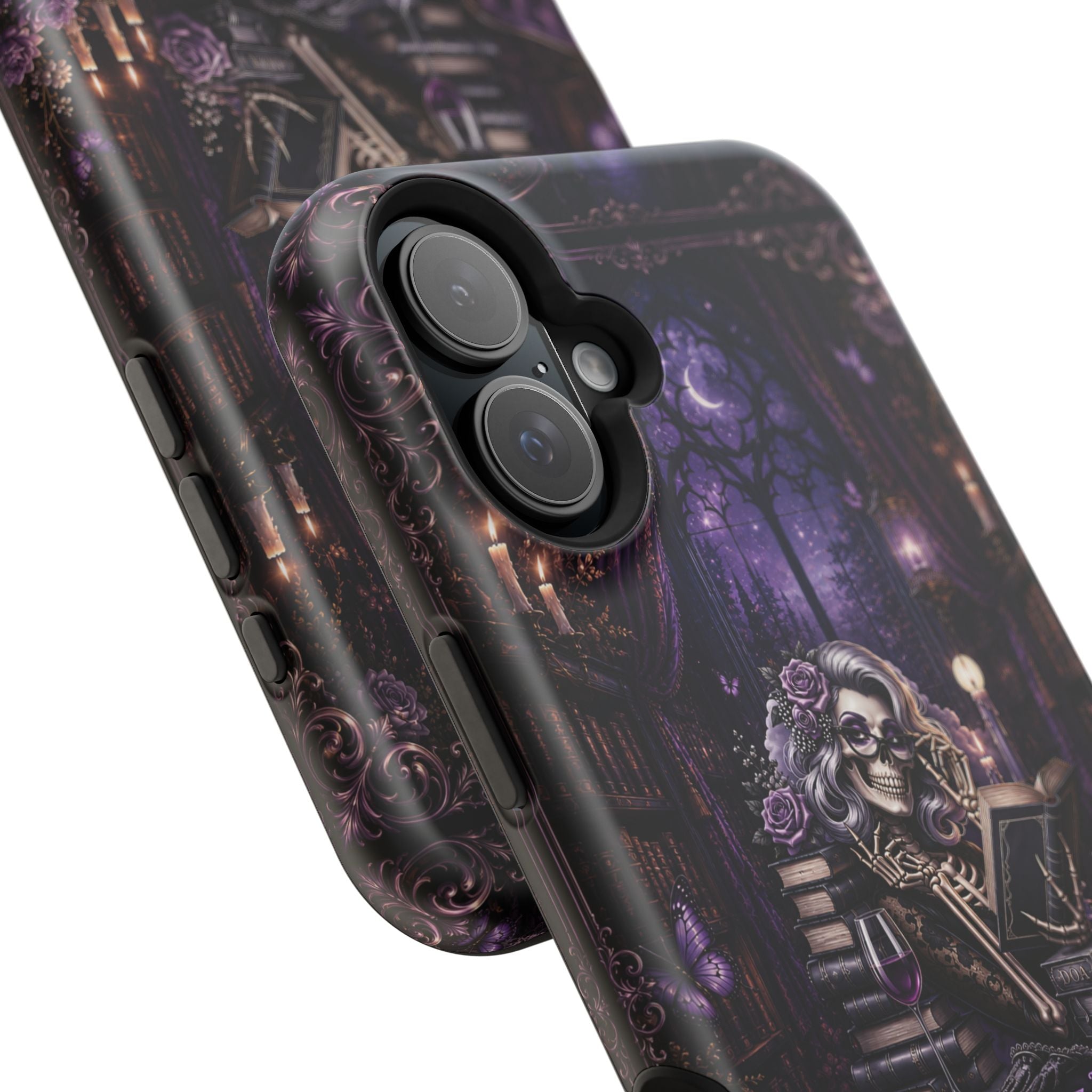 Dark Romance Book Club Phone Case – Gothic MagSafe-Compatible Case
