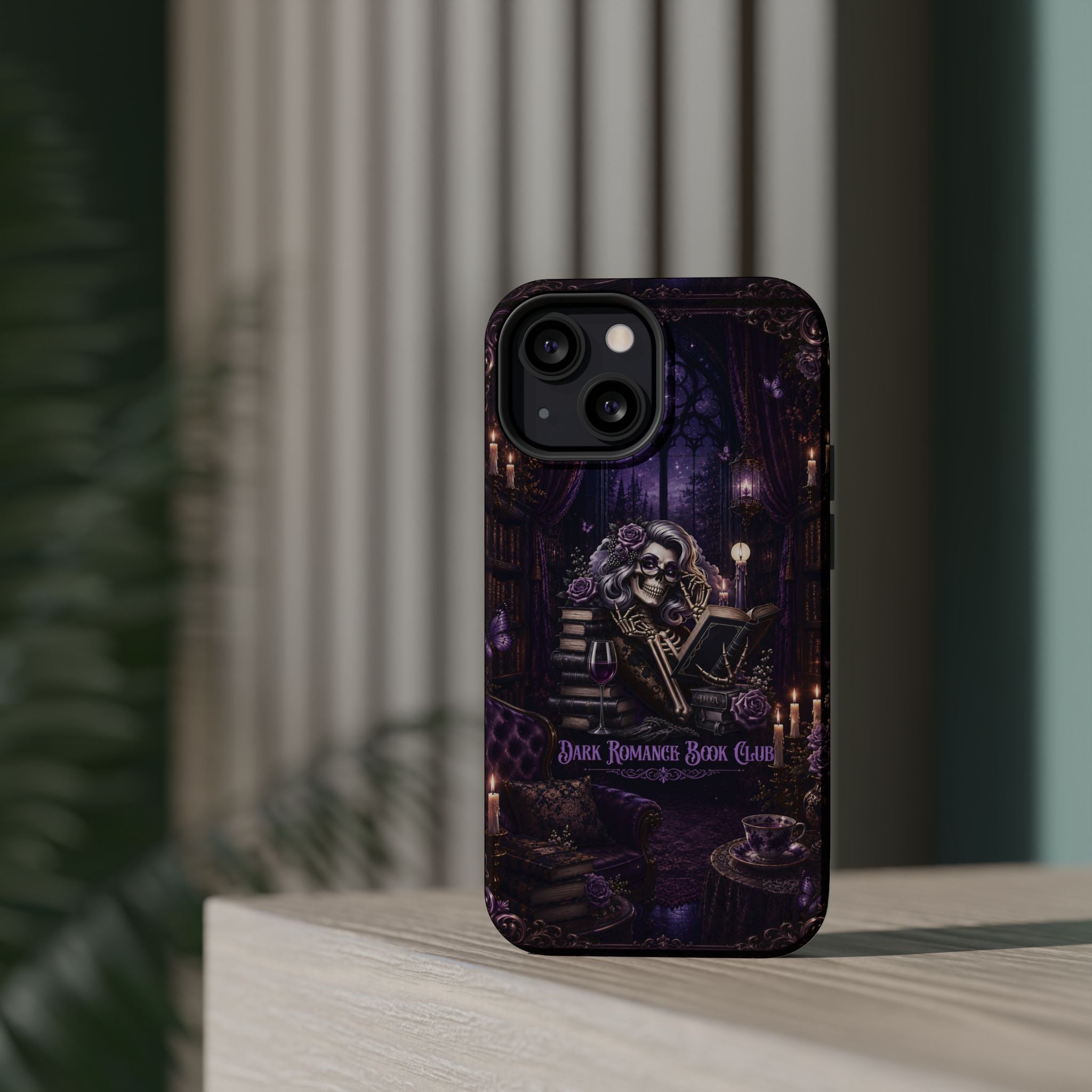 Dark Romance Book Club Phone Case – Gothic MagSafe-Compatible Case
