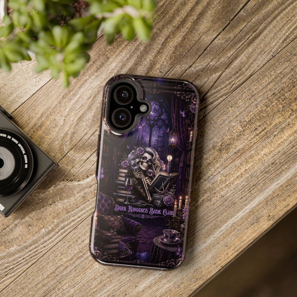 Dark Romance Book Club Phone Case – Gothic MagSafe-Compatible Case