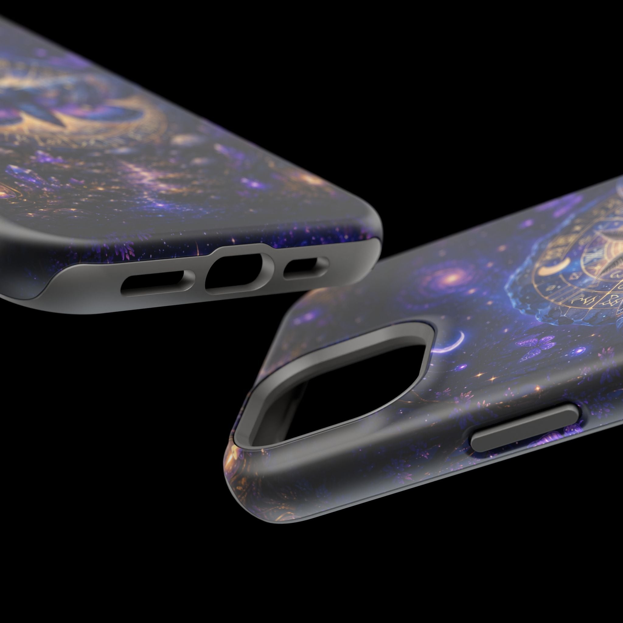 Astrological Moth Phone Case – Celestial MagSafe-Compatible Cover