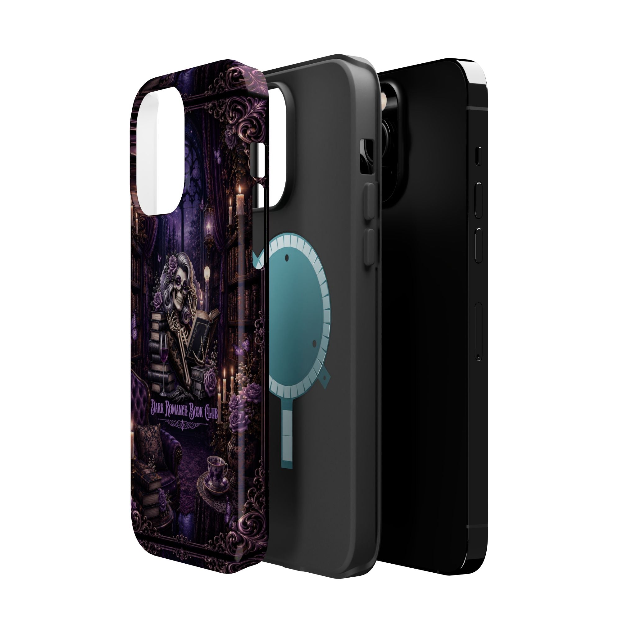 Dark Romance Book Club Phone Case – Gothic MagSafe-Compatible Case