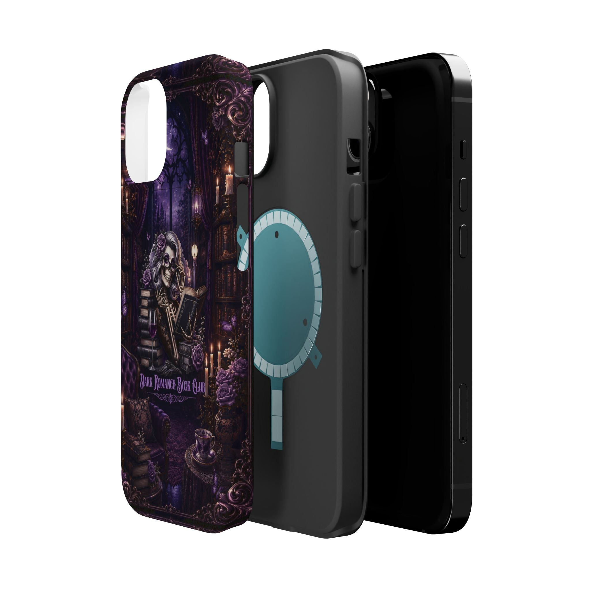 Dark Romance Book Club Phone Case – Gothic MagSafe-Compatible Case
