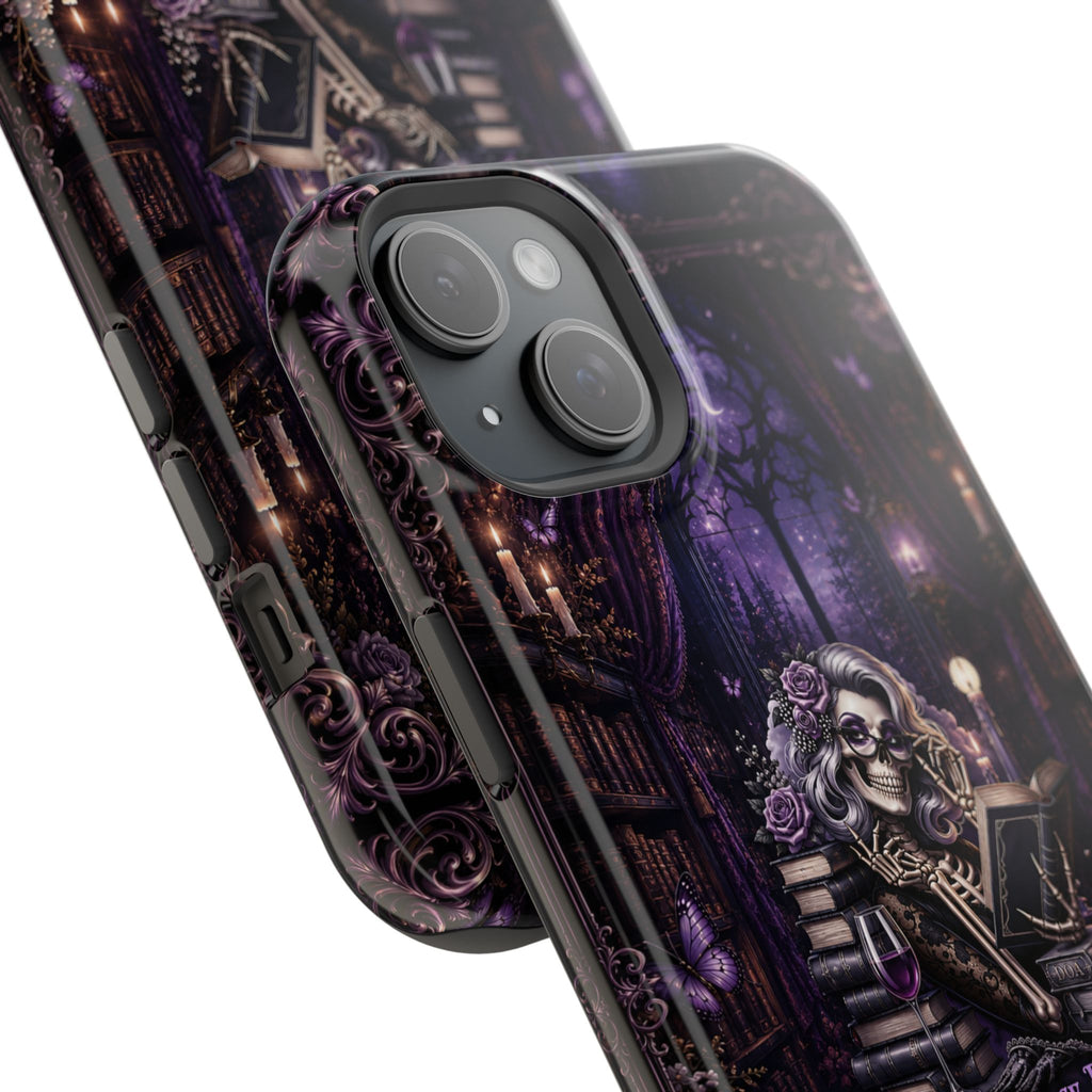 Dark Romance Book Club Phone Case – Gothic MagSafe-Compatible Case