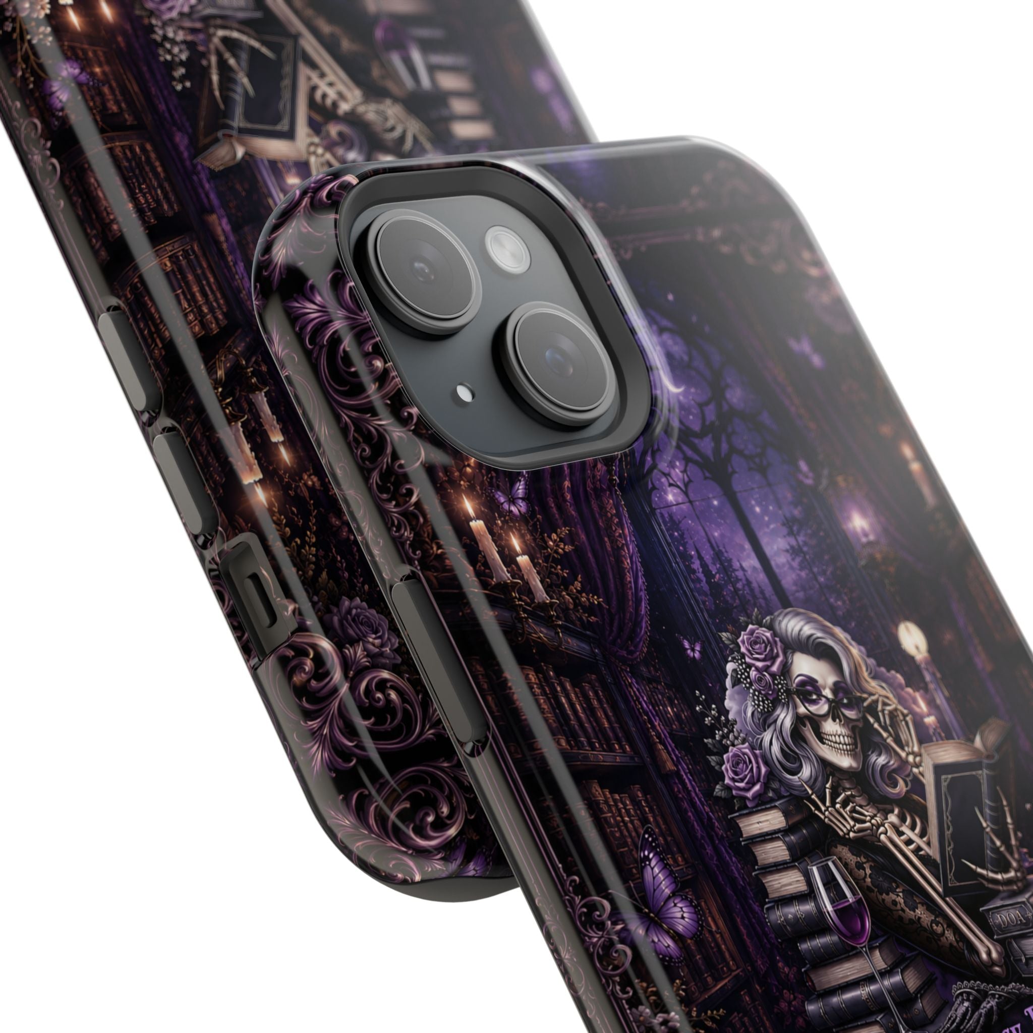 Dark Romance Book Club Phone Case – Gothic MagSafe-Compatible Case