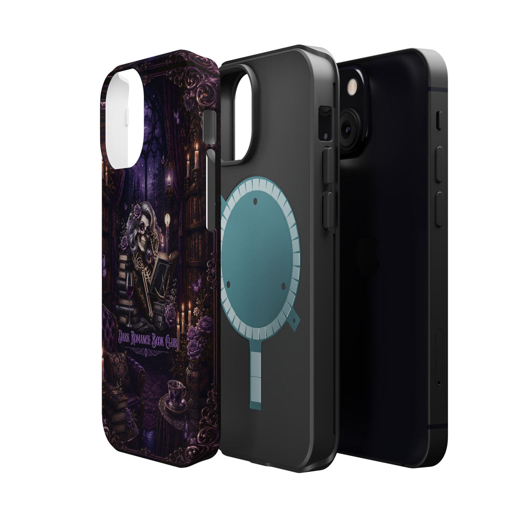 Dark Romance Book Club Phone Case – Gothic MagSafe-Compatible Case