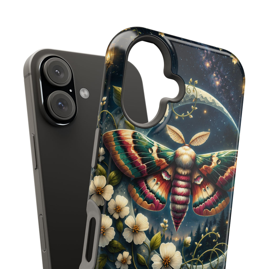Mystic Moth Floral Nightscape Phone Case – MagSafe Cover