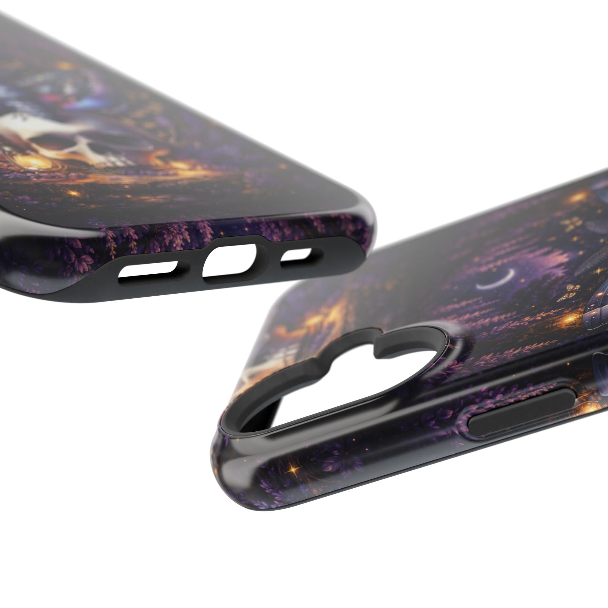 Moth & Skull Phone Case – Dark Mystical MagSafe-Compatible Cover