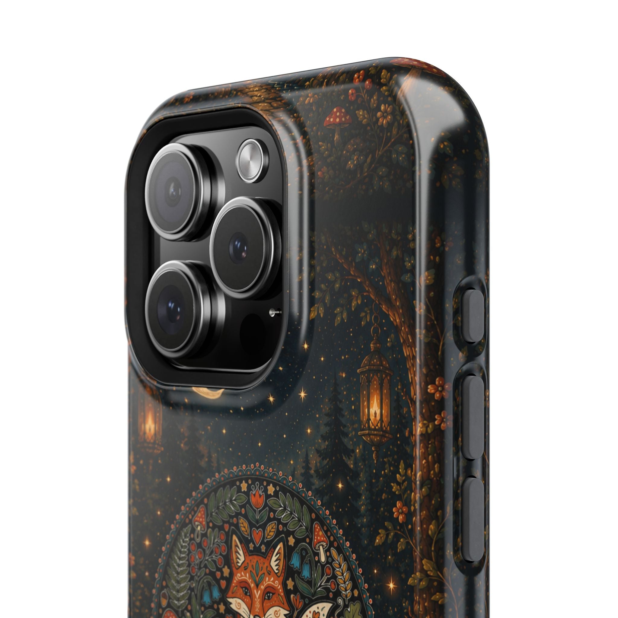 Mystic Forest Fox Phone Case – Woodland MagSafe-Compatible Cover