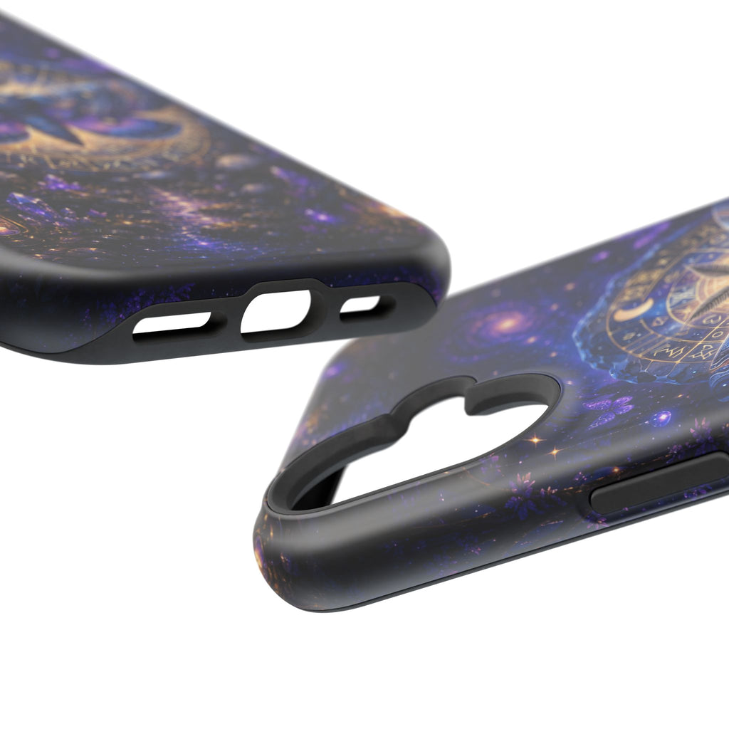 Astrological Moth Phone Case – Celestial MagSafe-Compatible Cover