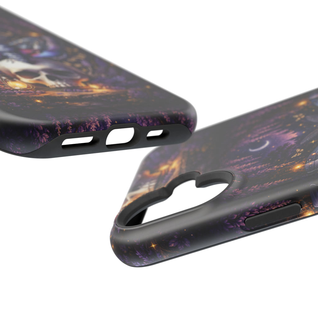 Moth & Skull Phone Case – Dark Mystical MagSafe-Compatible Cover