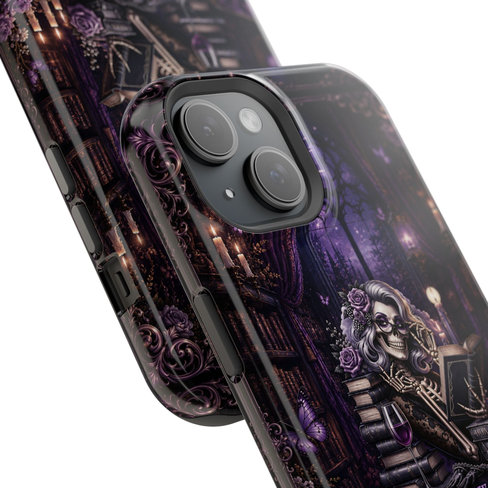 Dark Romance Book Club Phone Case – Gothic MagSafe-Compatible Case