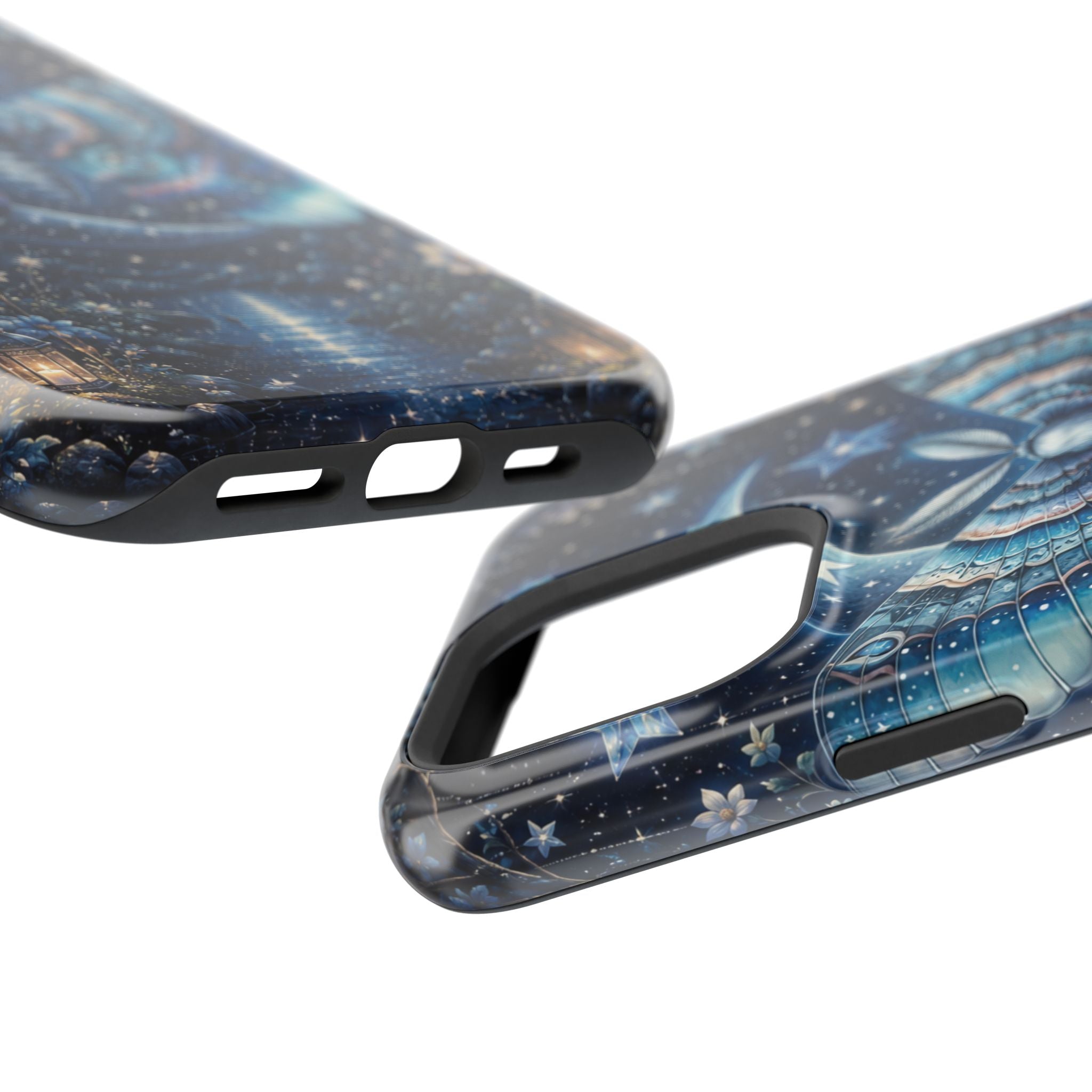 Mystic Moth Moon Phone Case – Night Sky MagSafe-Compatible Cover