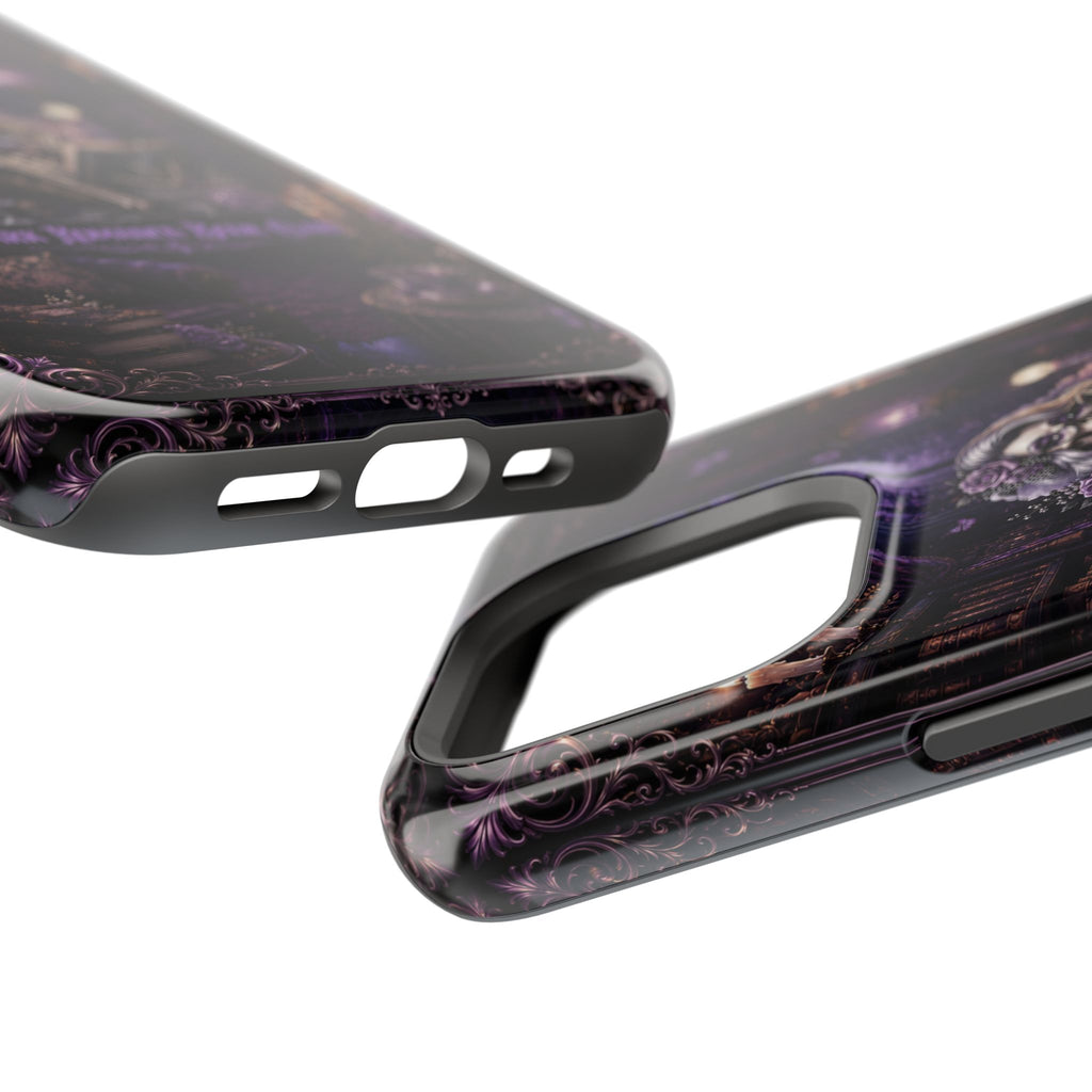 Dark Romance Book Club Phone Case – Gothic MagSafe-Compatible Case