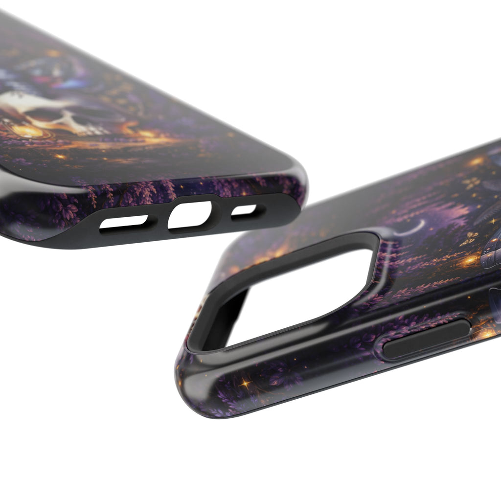 Moth & Skull Phone Case – Dark Mystical MagSafe-Compatible Cover