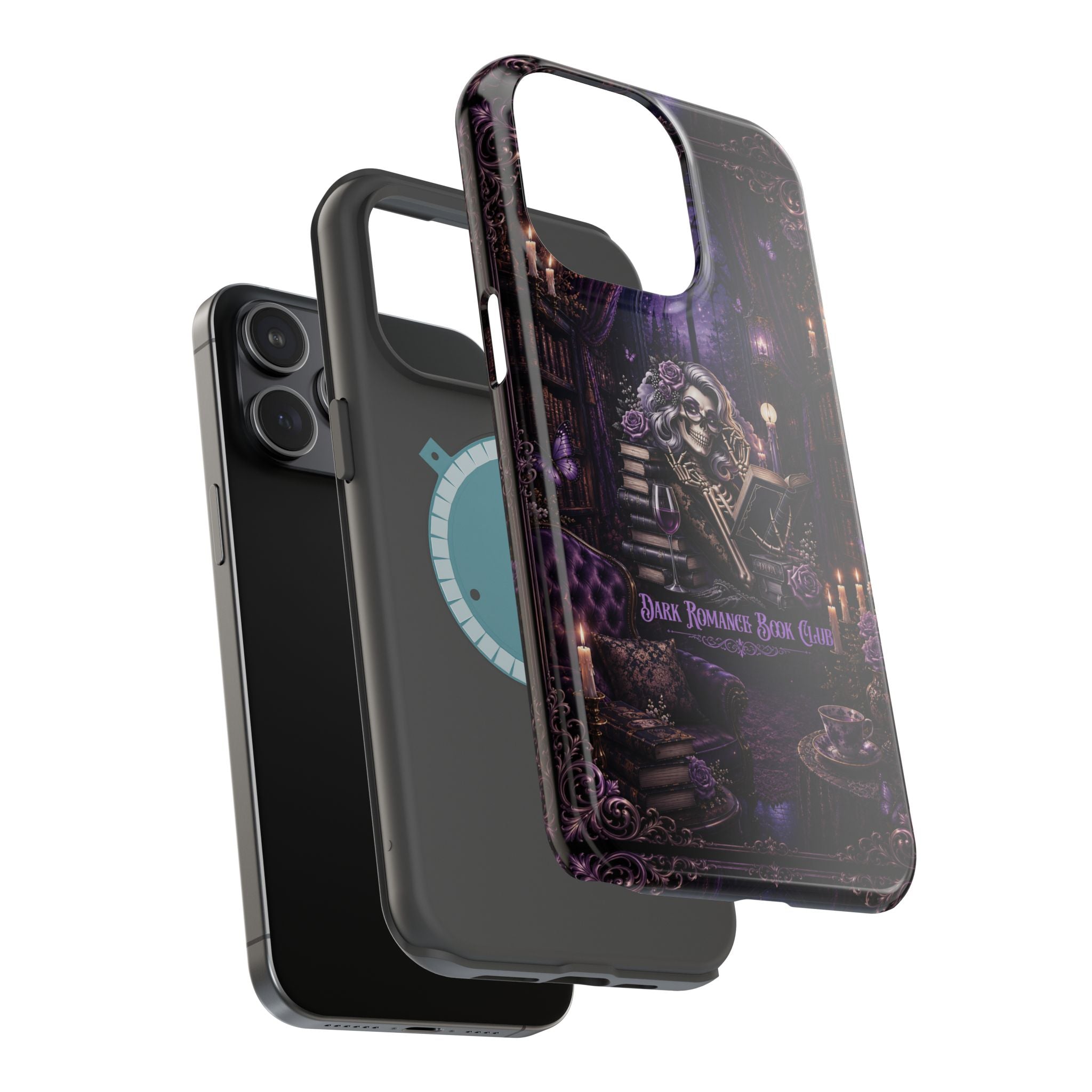 Dark Romance Book Club Phone Case – Gothic MagSafe-Compatible Case
