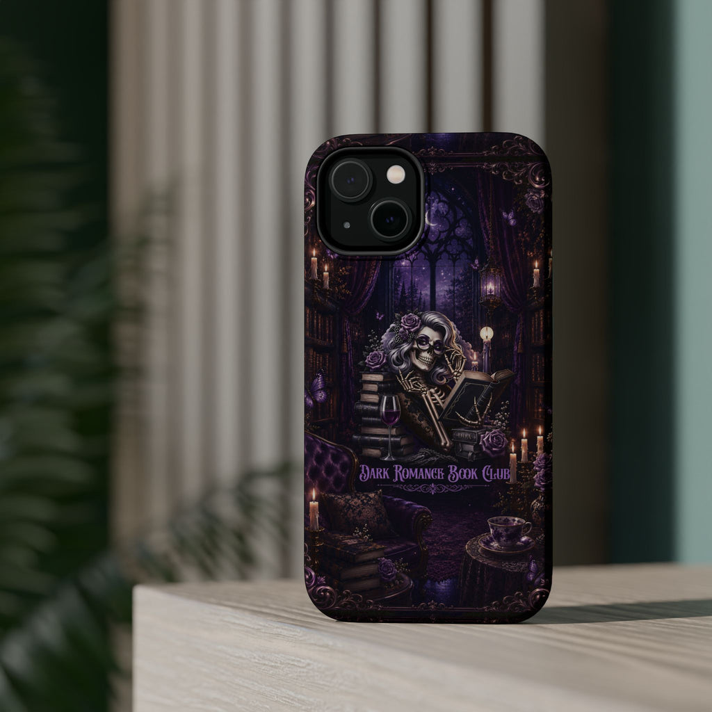 Dark Romance Book Club Phone Case – Gothic MagSafe-Compatible Case