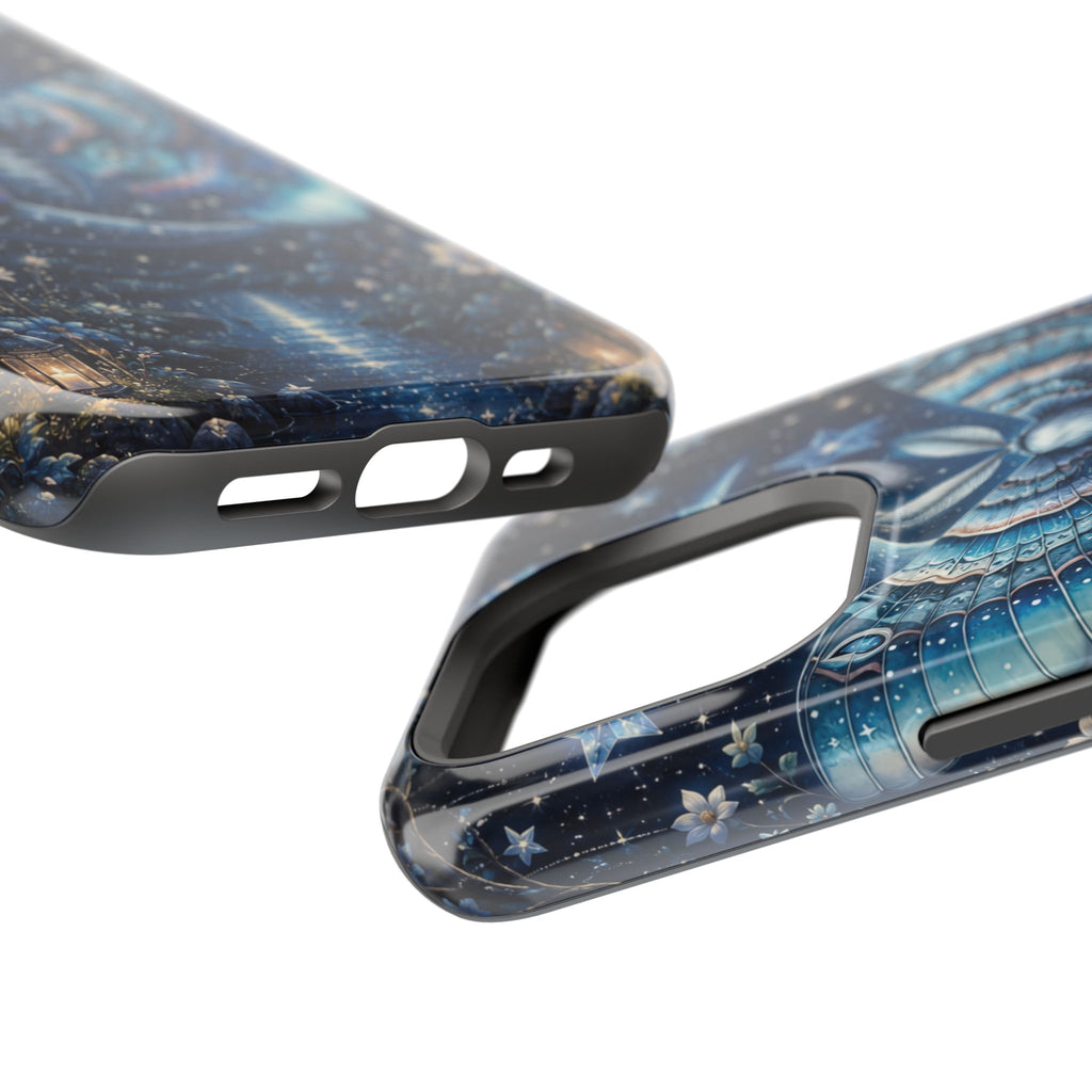 Mystic Moth Moon Phone Case – Night Sky MagSafe-Compatible Cover