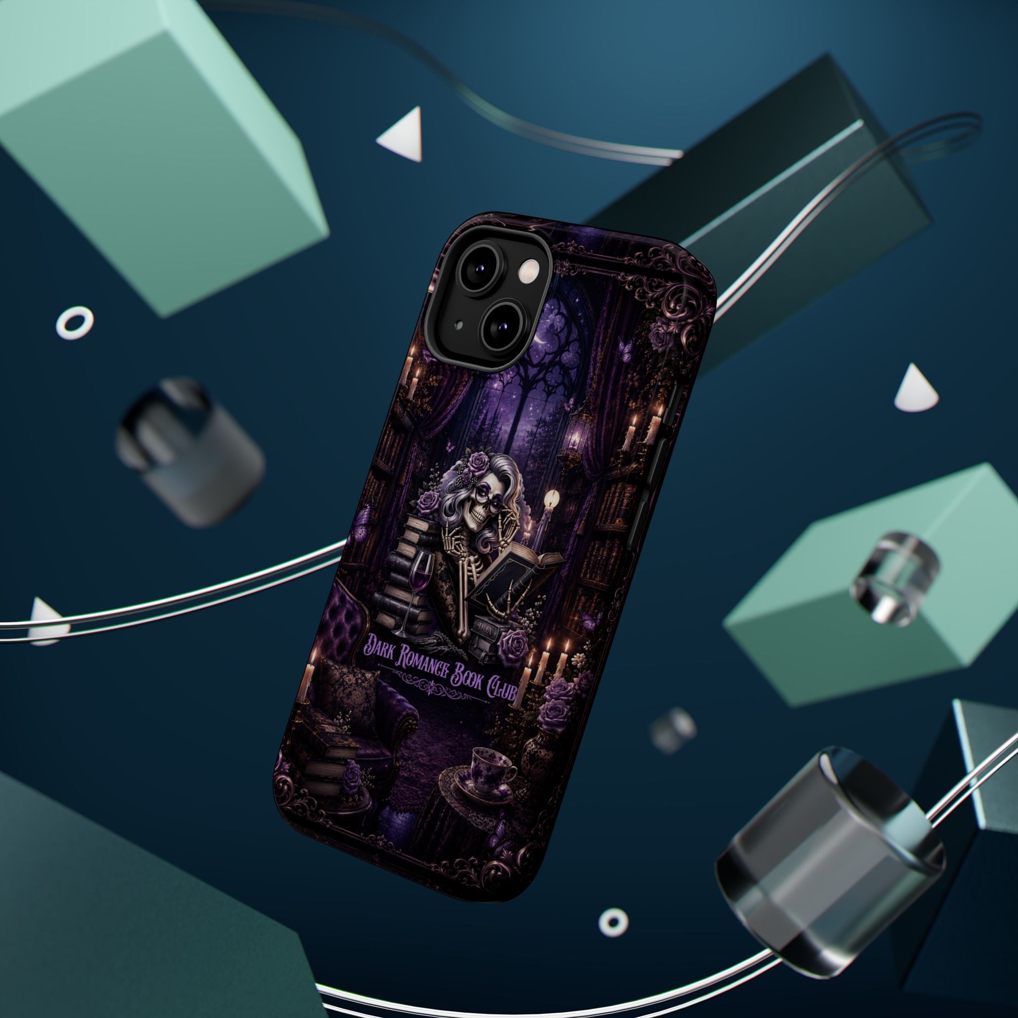 Dark Romance Book Club Phone Case – Gothic MagSafe-Compatible Case