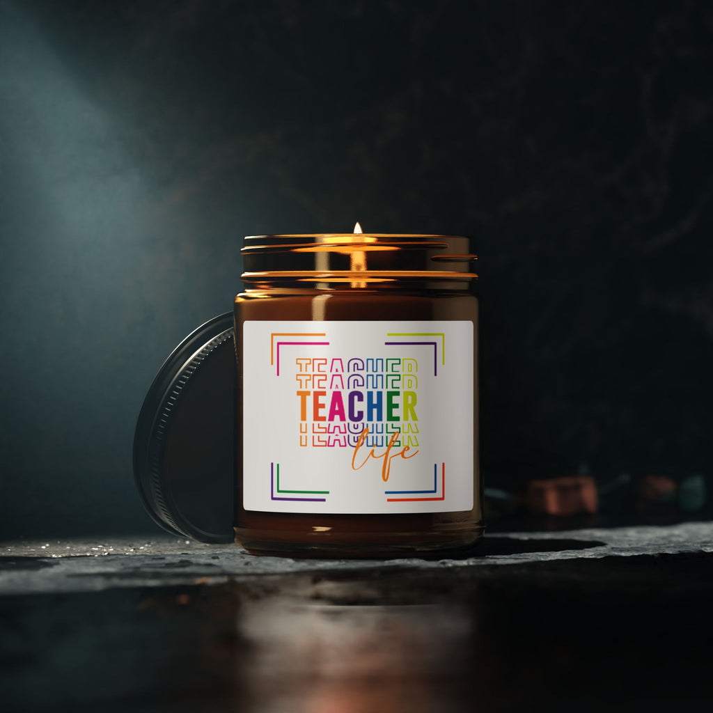 Teacher Appreciation Scented Soy Candle, Gift for Educators From Student, Graduation Candles Gift From Mom Dad, Holiday Gift Idea For Friend