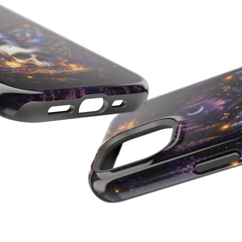 Moth & Skull Phone Case – Dark Mystical MagSafe-Compatible Cover