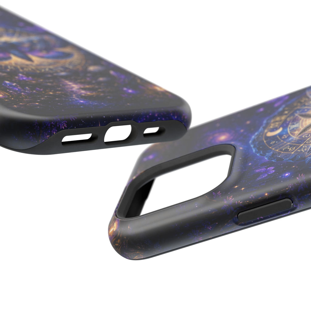 Astrological Moth Phone Case – Celestial MagSafe-Compatible Cover