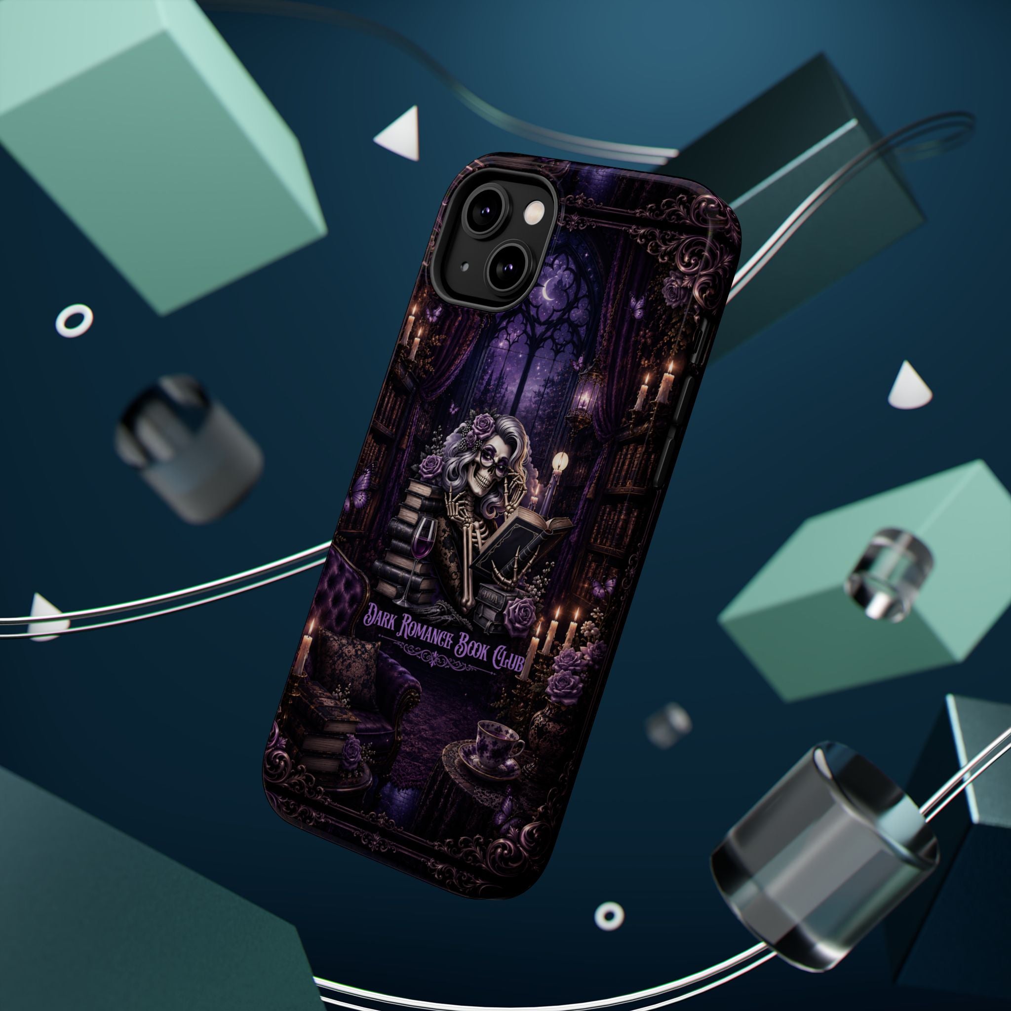 Dark Romance Book Club Phone Case – Gothic MagSafe-Compatible Case