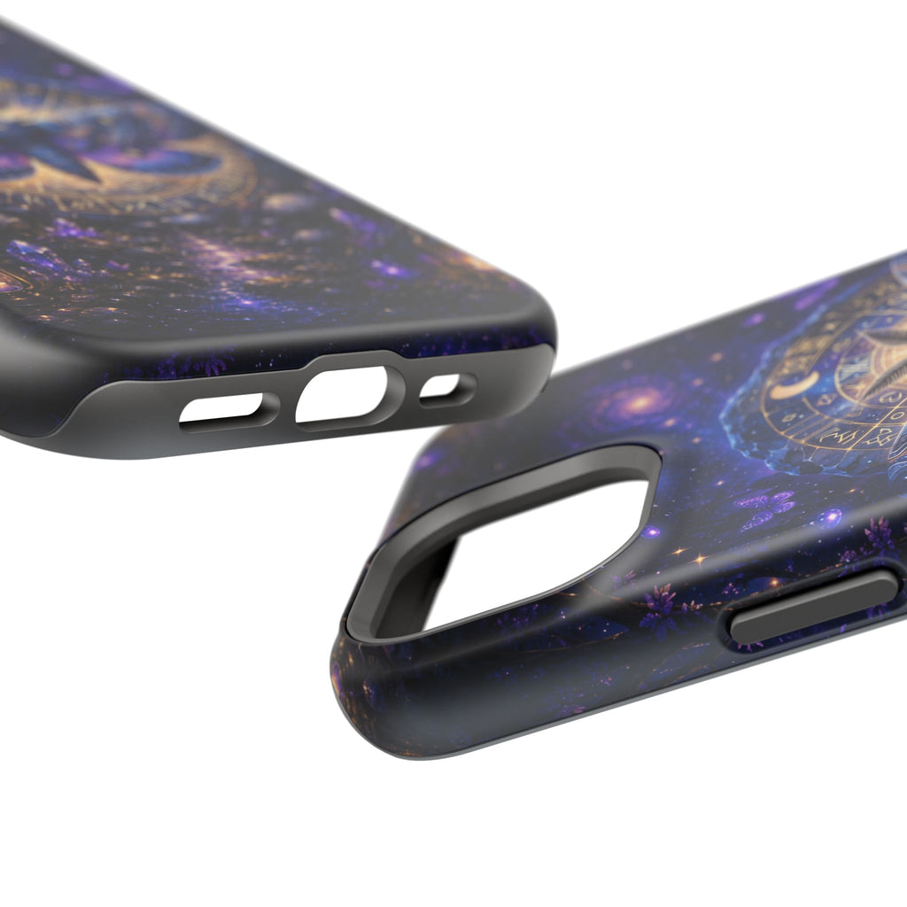 Astrological Moth Phone Case – Celestial MagSafe-Compatible Cover