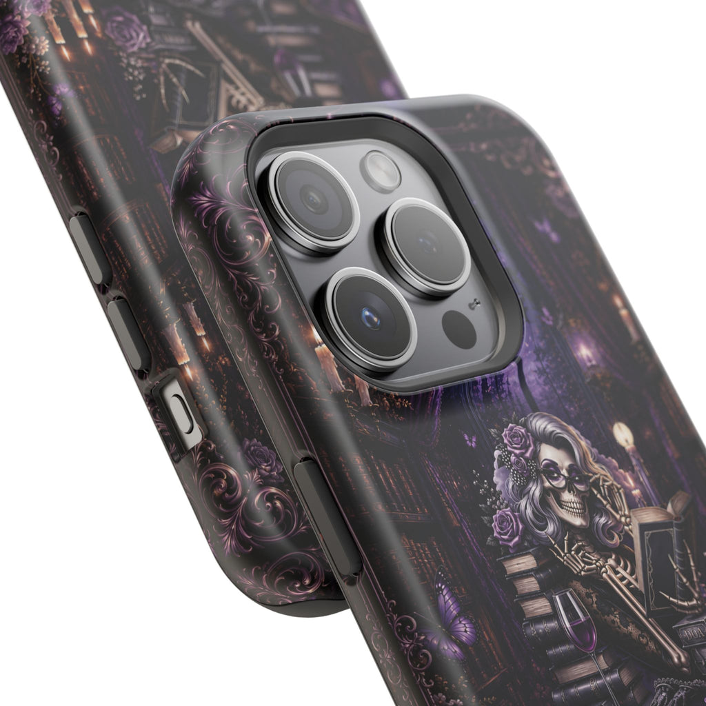 Dark Romance Book Club Phone Case – Gothic MagSafe-Compatible Case