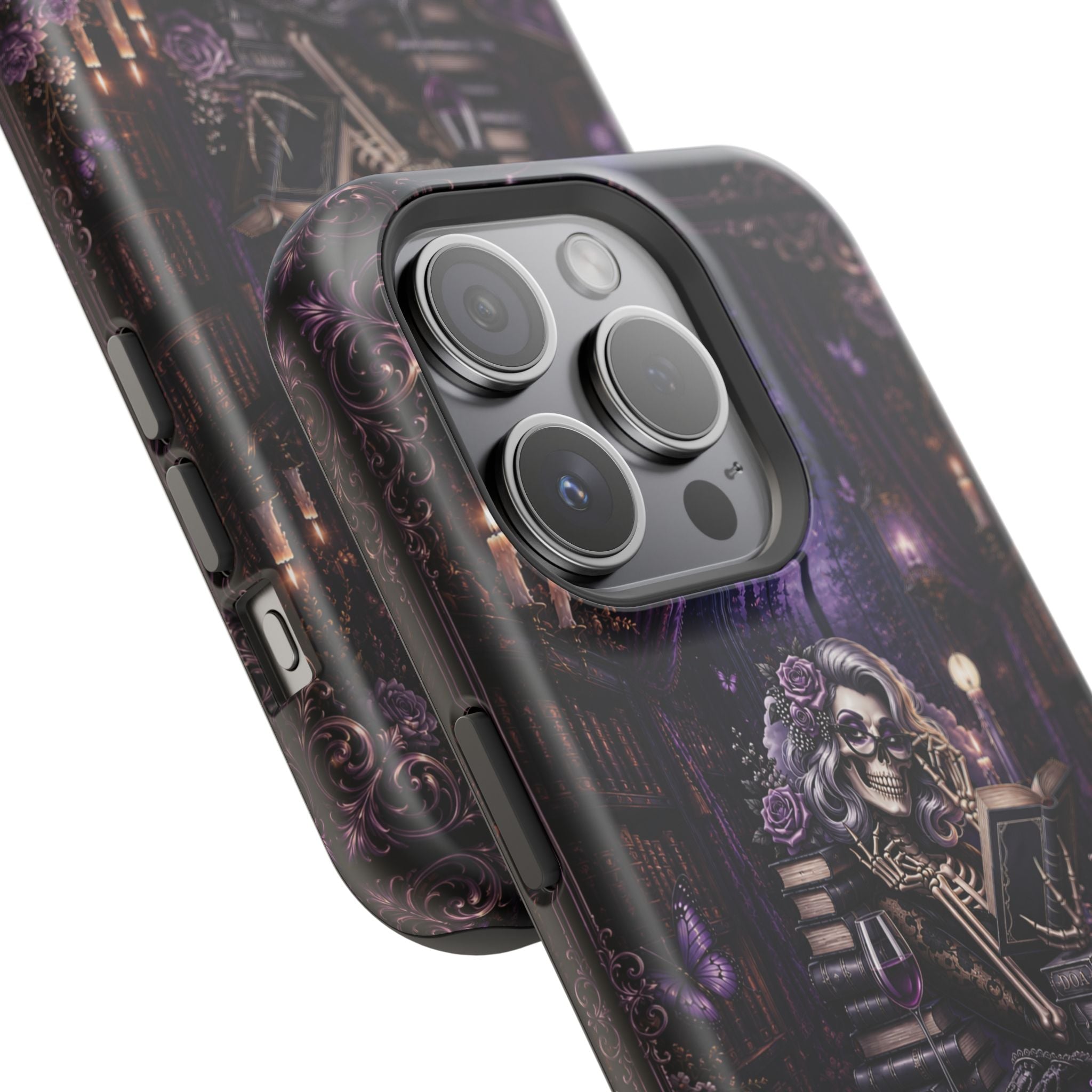Dark Romance Book Club Phone Case – Gothic MagSafe-Compatible Case
