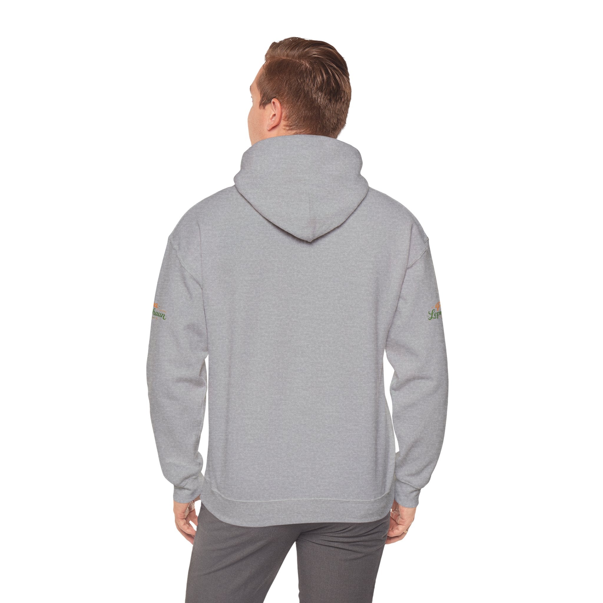 Papa Leprechaun Shamrock Squad Hoodie — St. Patrick’s Day Green Clover Sweatshirt