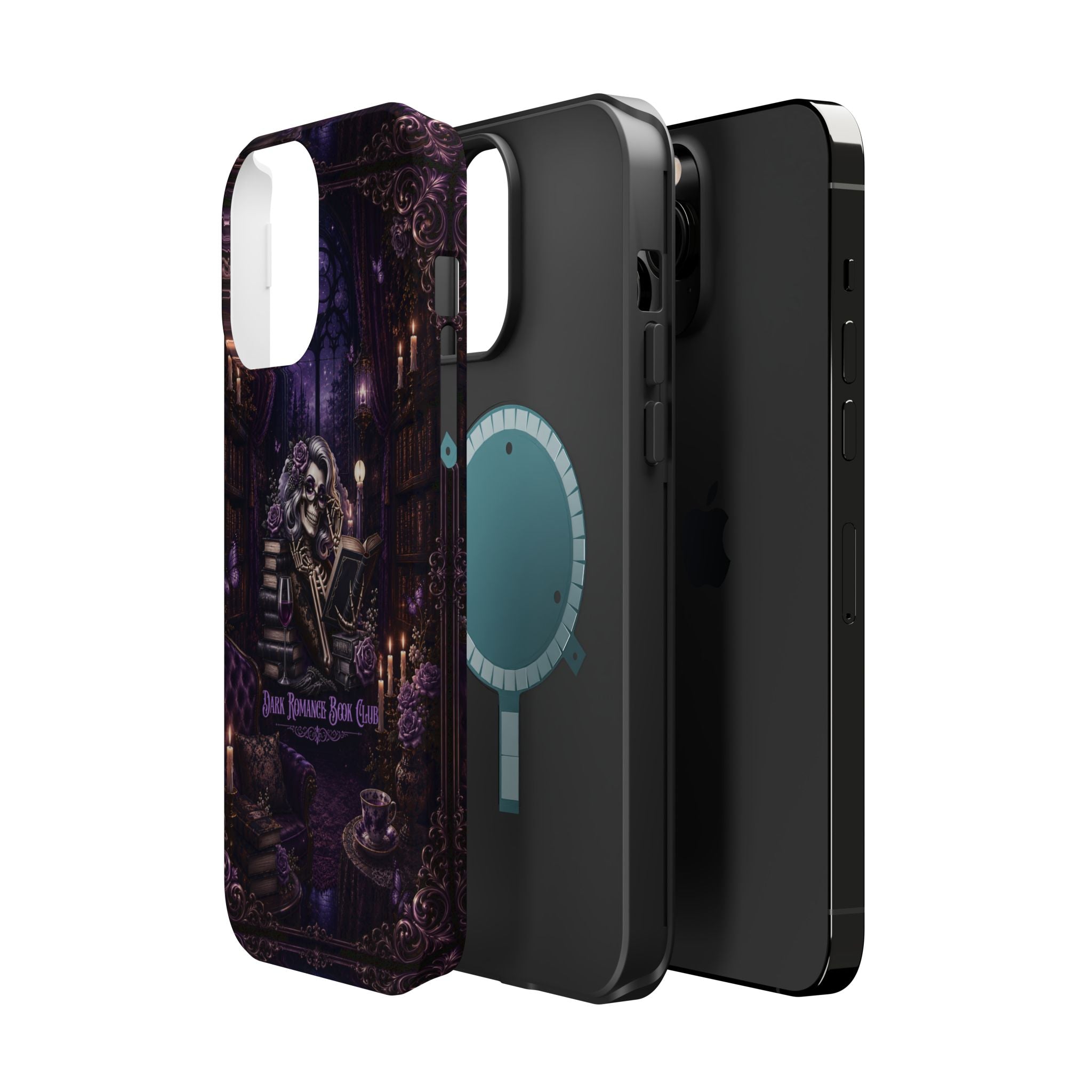 Dark Romance Book Club Phone Case – Gothic MagSafe-Compatible Case