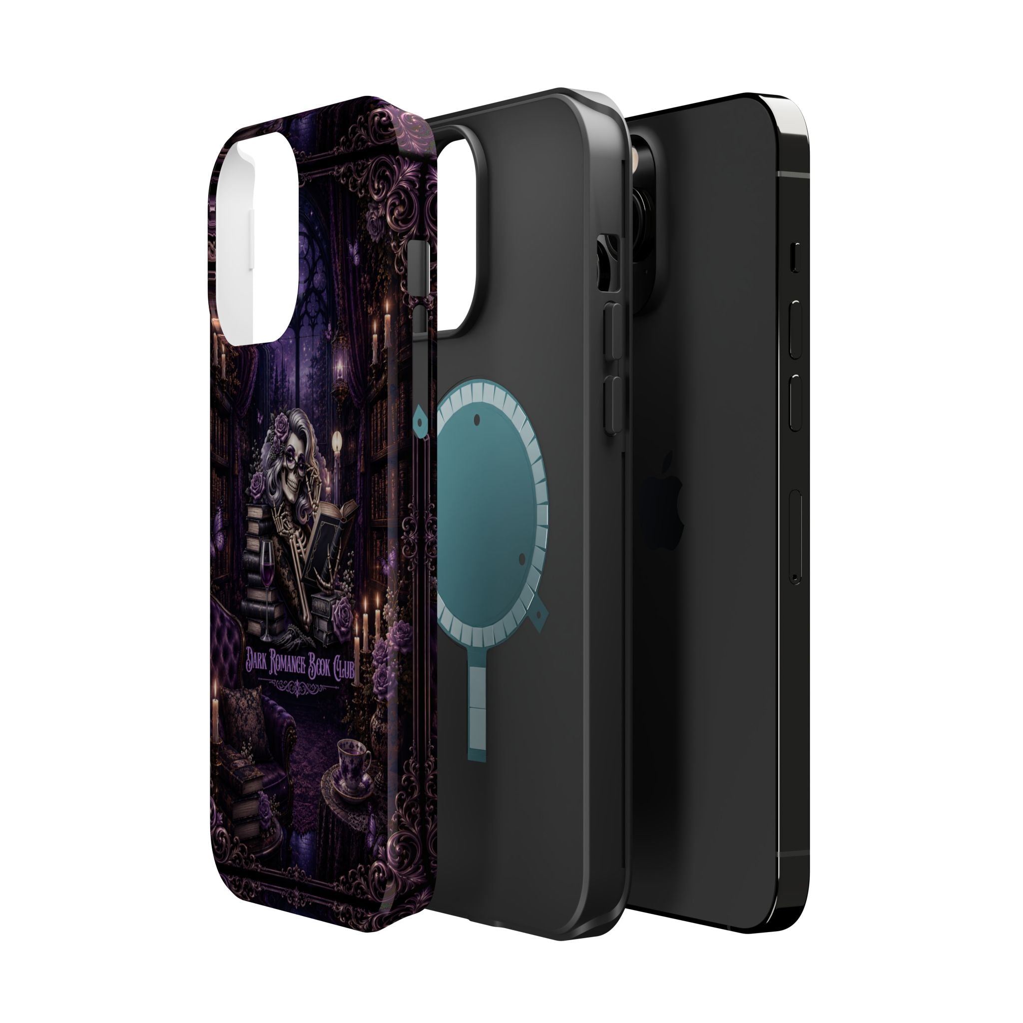 Dark Romance Book Club Phone Case – Gothic MagSafe-Compatible Case