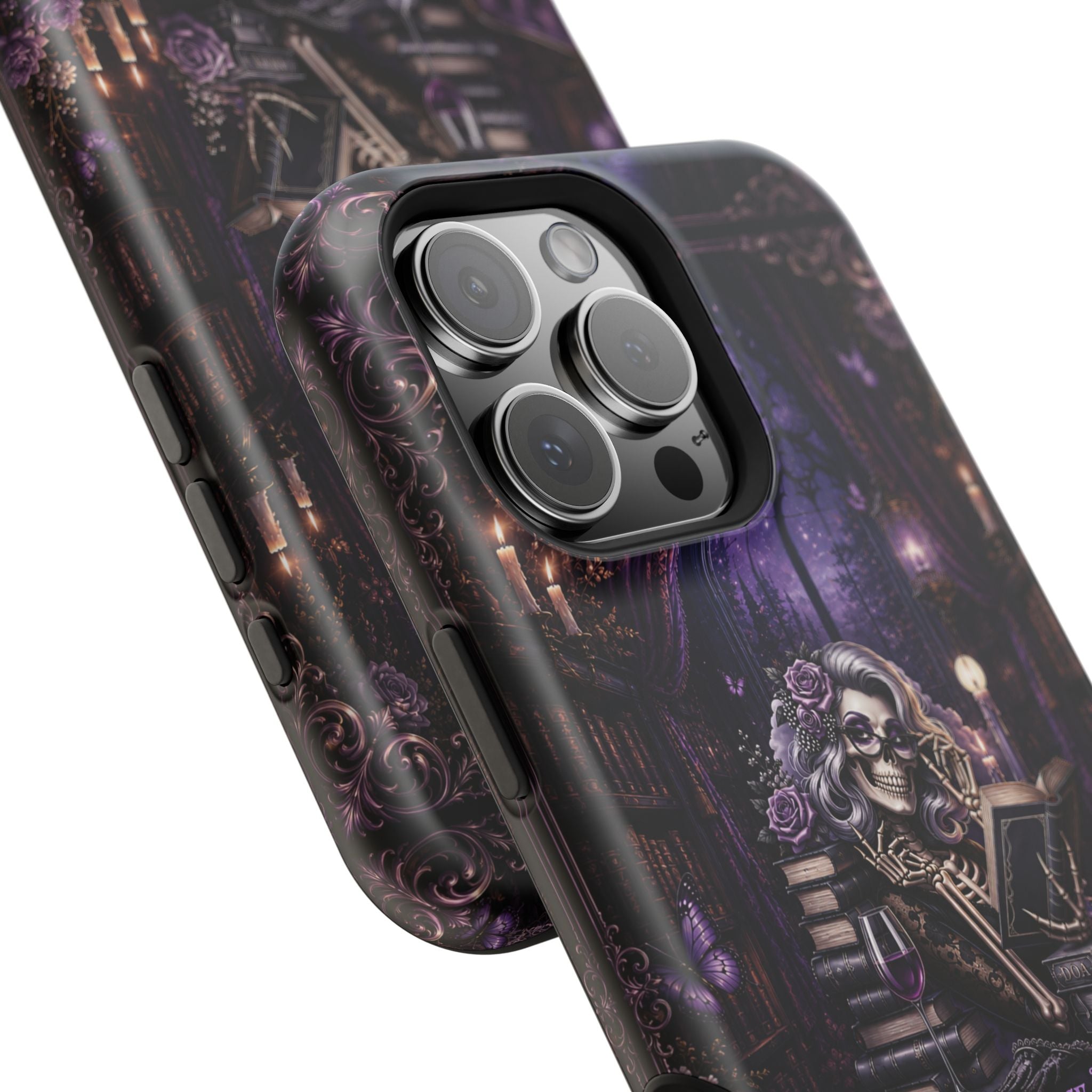 Dark Romance Book Club Phone Case – Gothic MagSafe-Compatible Case