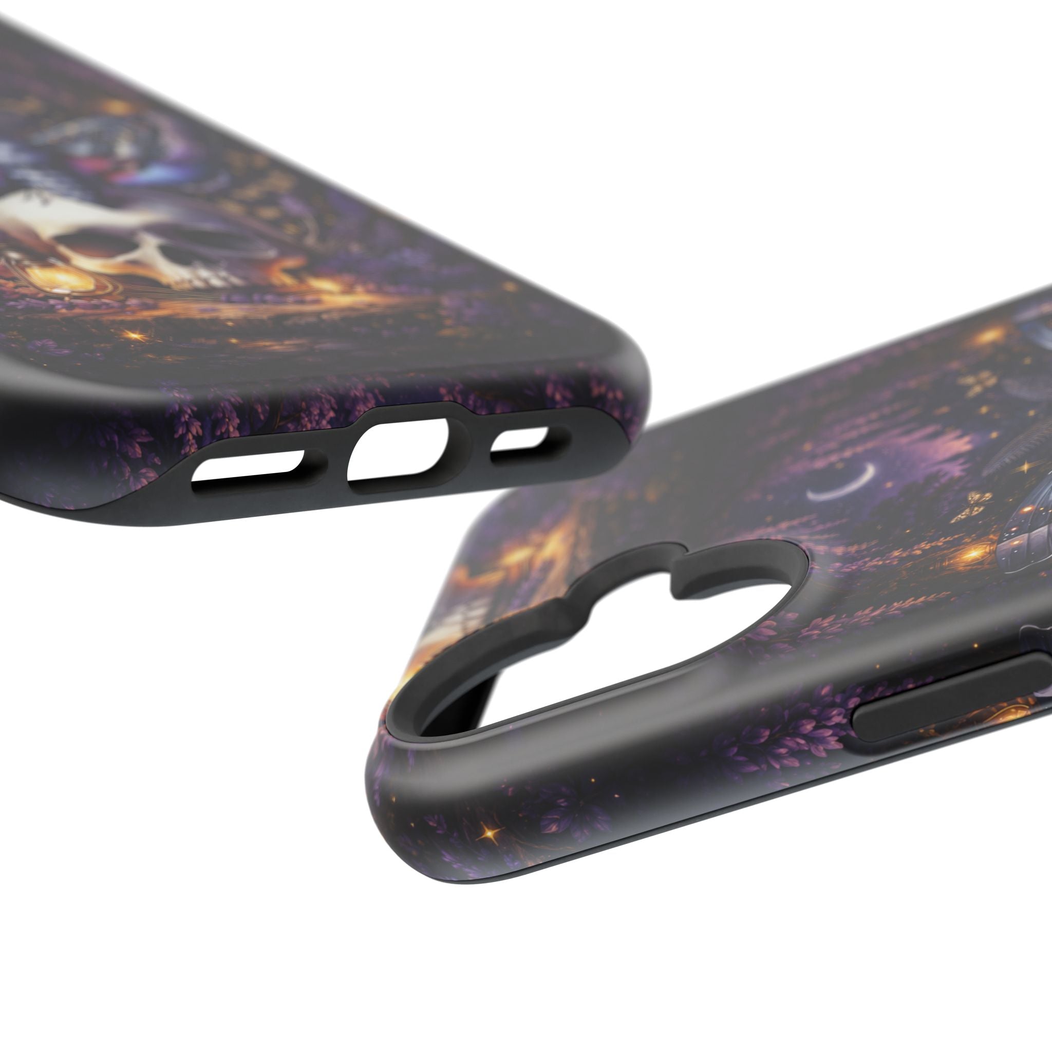 Moth & Skull Phone Case – Dark Mystical MagSafe-Compatible Cover