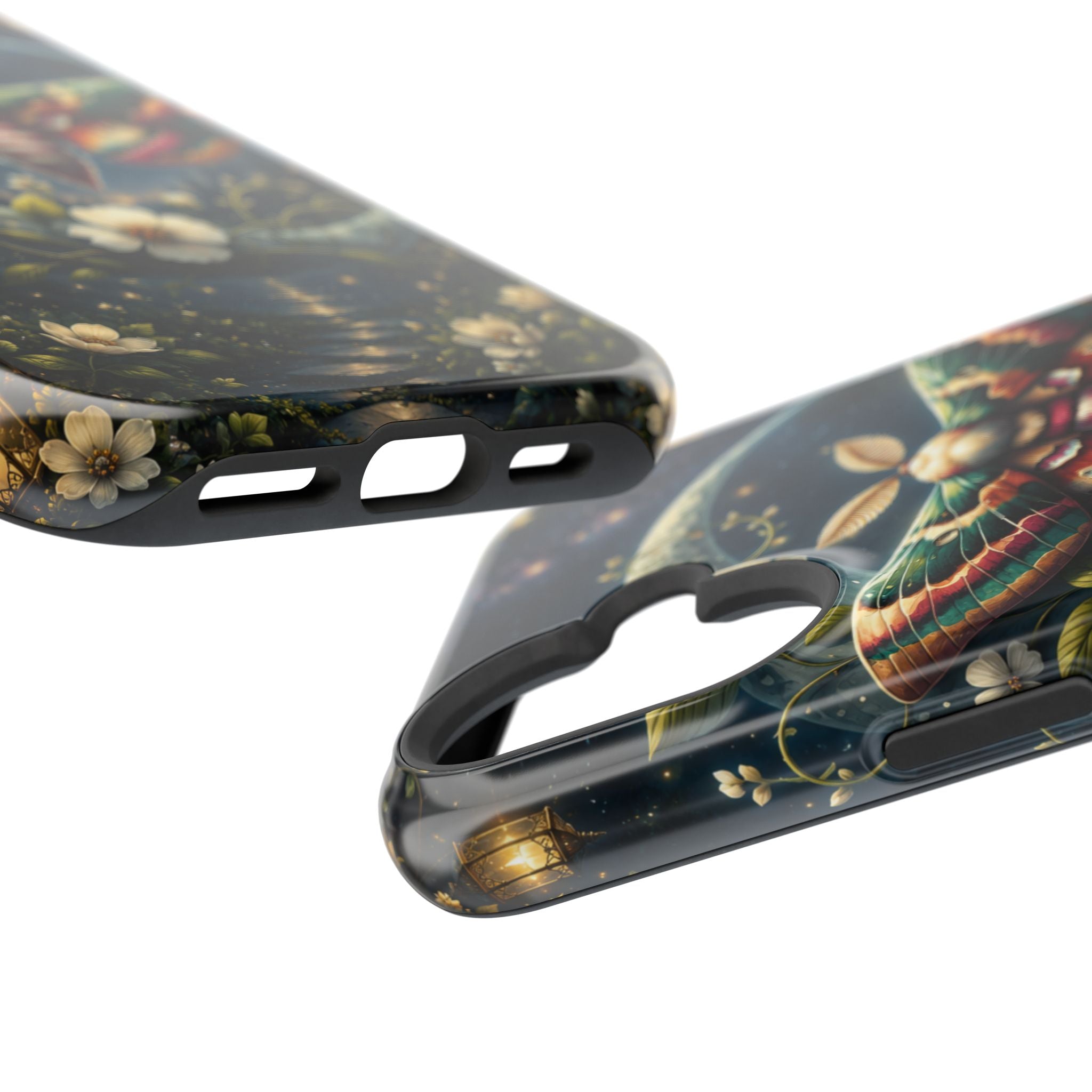 Mystic Moth Floral Nightscape Phone Case – MagSafe Cover