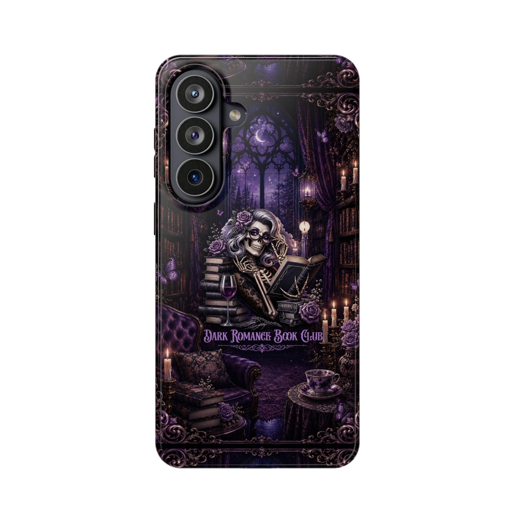 Dark Romance Book Club Phone Case – Gothic MagSafe-Compatible Case