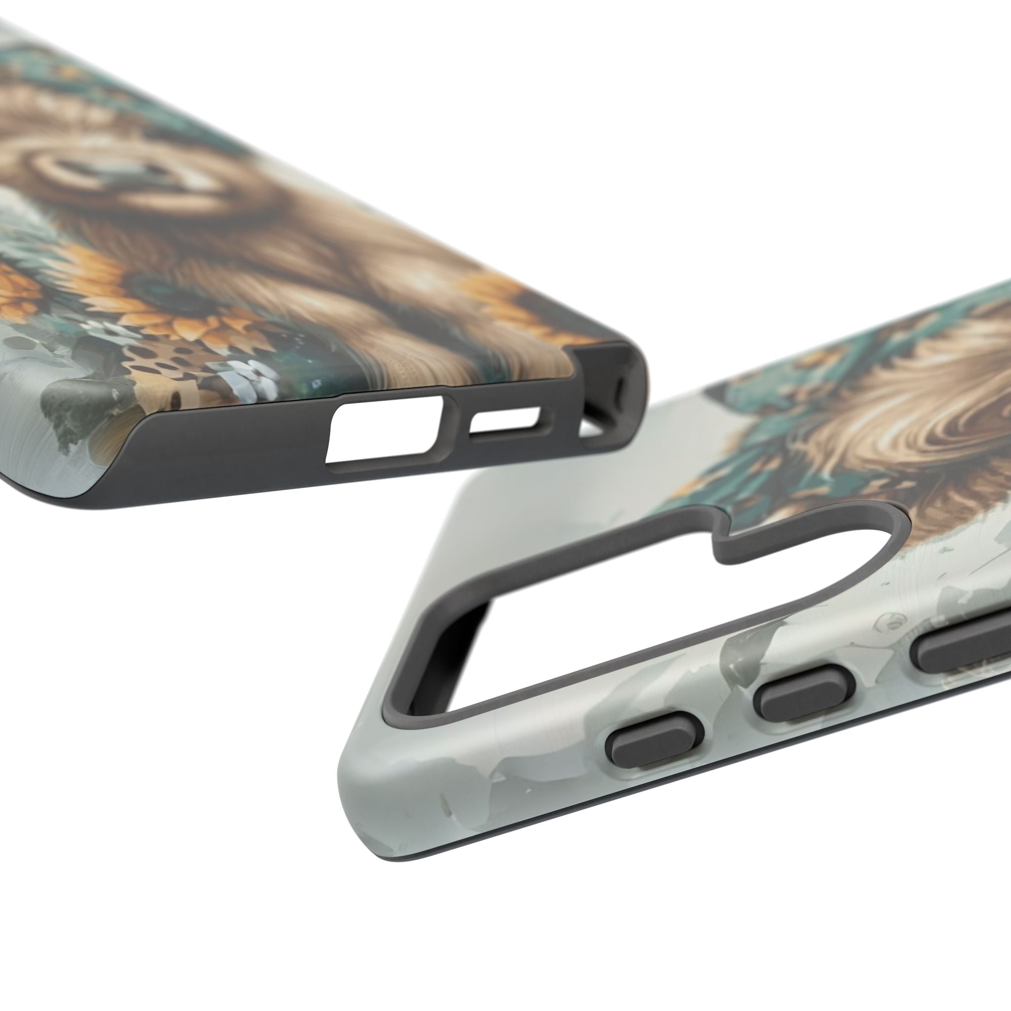 Adorable Cow Phone Case – Floral Farmhouse Design, Cute Animal Lover Gift