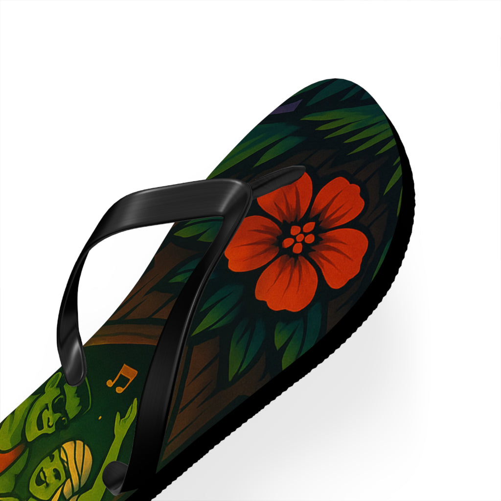 Nightlife Flip Flops for Halloween - Summerween Beach Days