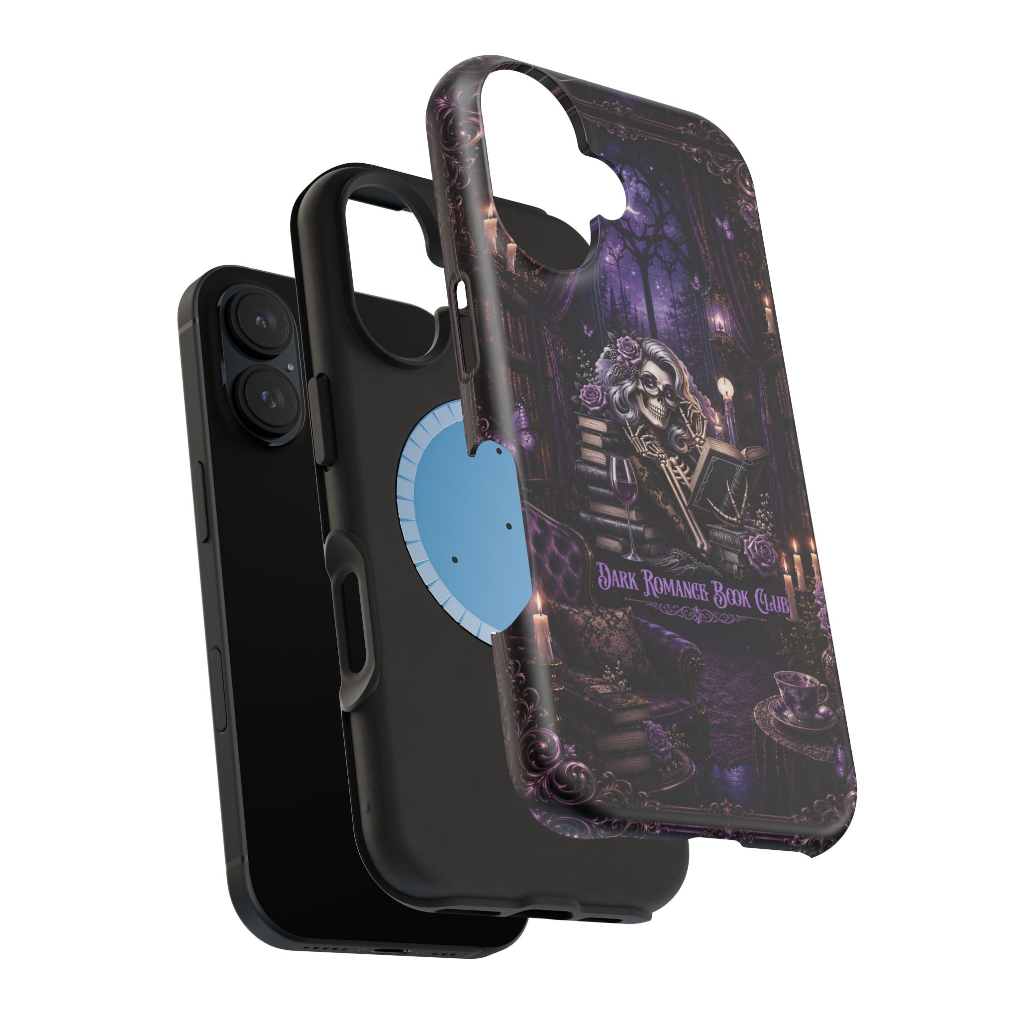 Dark Romance Book Club Phone Case – Gothic MagSafe-Compatible Case