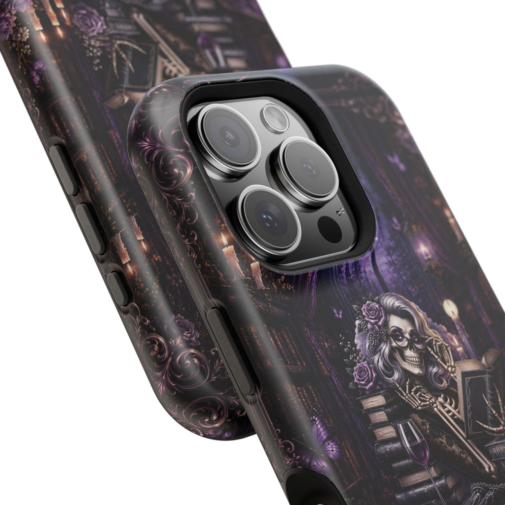 Dark Romance Book Club Phone Case – Gothic MagSafe-Compatible Case