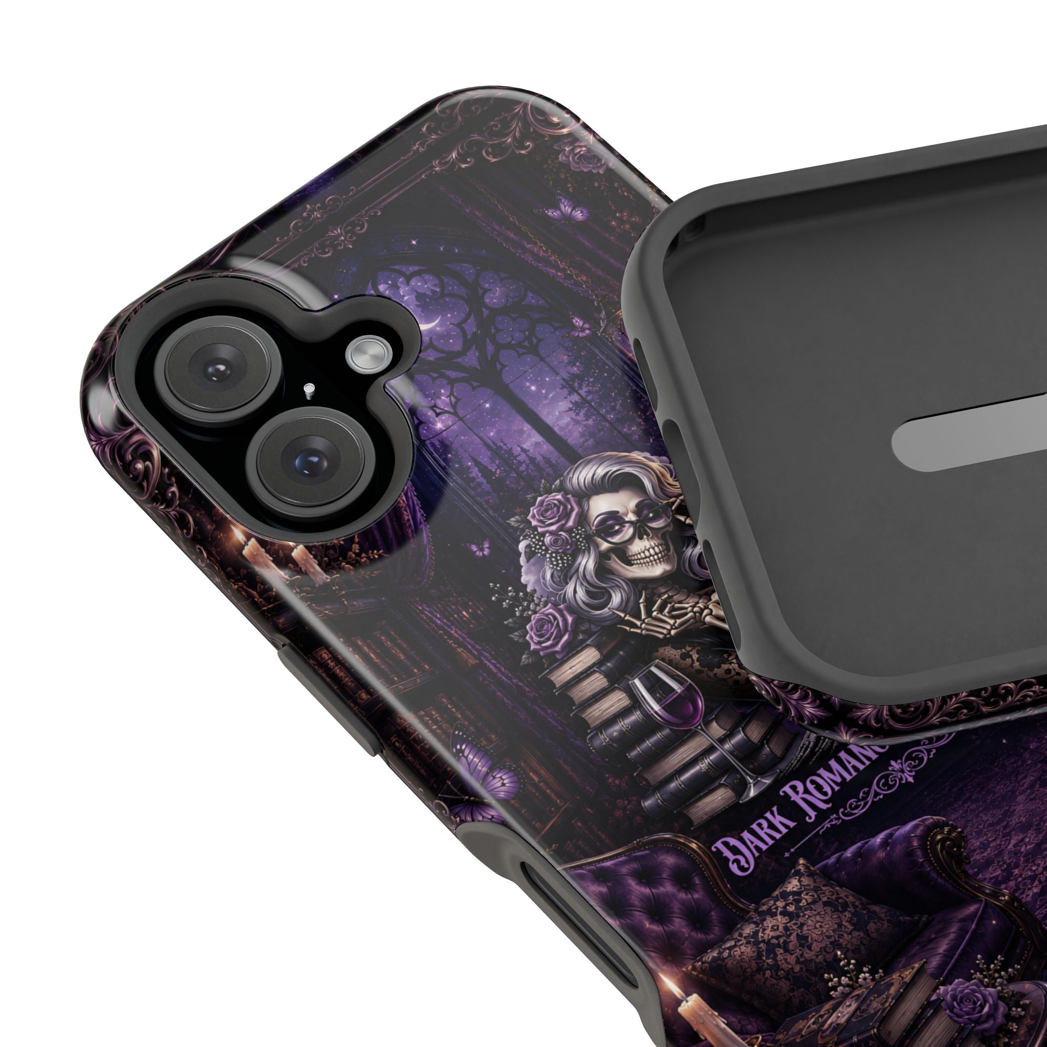 Dark Romance Book Club Phone Case – Gothic MagSafe-Compatible Case